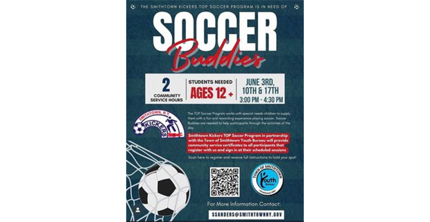 TOP Soccer Buddies Needed