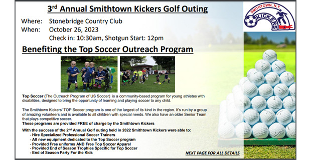 3rd Annual Golf Outing